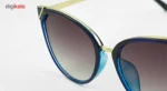 عینک آفتابی زنانه مدل Ocean Blue Shifted Edge - تصویر 5