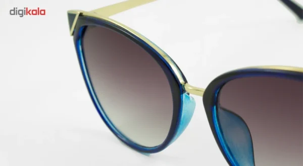 عینک آفتابی زنانه مدل Ocean Blue Shifted Edge - تصویر 5