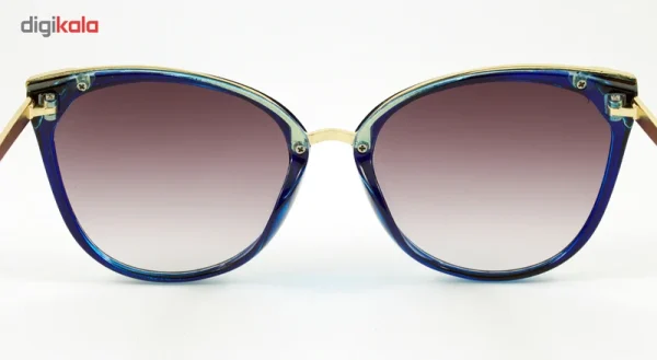 عینک آفتابی زنانه مدل Ocean Blue Shifted Edge - تصویر 6