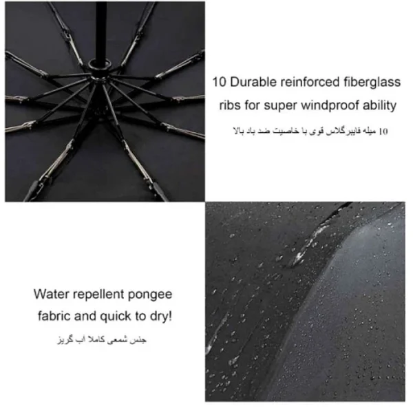 چتر مدل Windproof2025 - تصویر 2