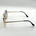 عینک آفتابی مربعی غیر پلاریزه مردانه کد p635 - تصویر 6