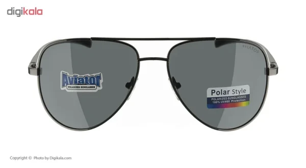 عینک آفتابی آویاتور مدل P1041 C3 - تصویر 3