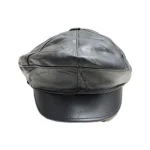 کلاه برت مردانه مدل DERi LEATHER - تصویر 5