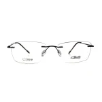 فریم عینک طبی مستطیلی تیتانیوم مدل 8812 - تصویر 2