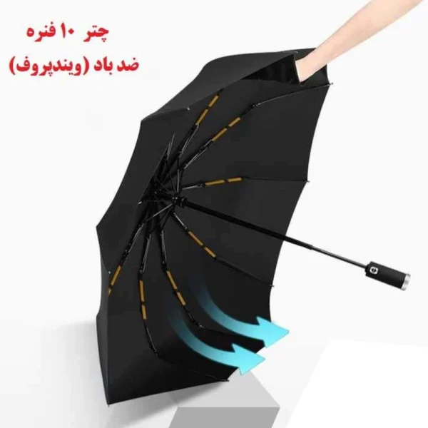 چتر مدل چراغ دارvg8 - تصویر 6