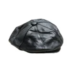 کلاه برت مردانه مدل DERi LEATHER - تصویر 4