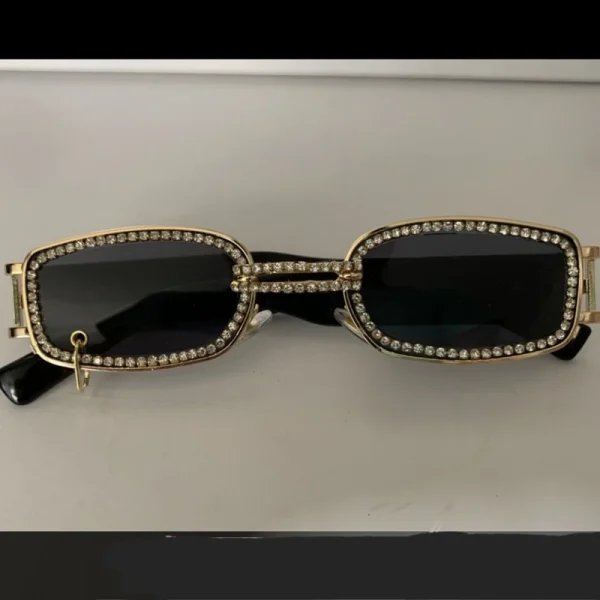 عینک آفتابی مستطیلی غیر پلاریزه کد w003 - تصویر 4